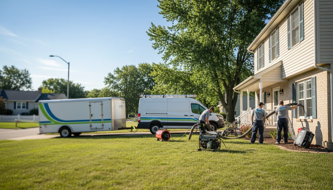 Flooded Basement Restoration And Cleanup With Repair in Copper City, MI near me